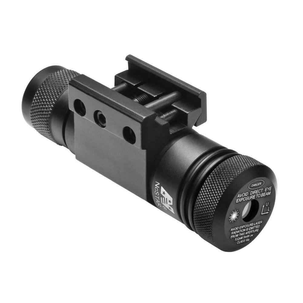 NcSTAR Aluminum Green Laser Sight  w/ Pressure Switch Weaver Mount  Rifle APRLSG