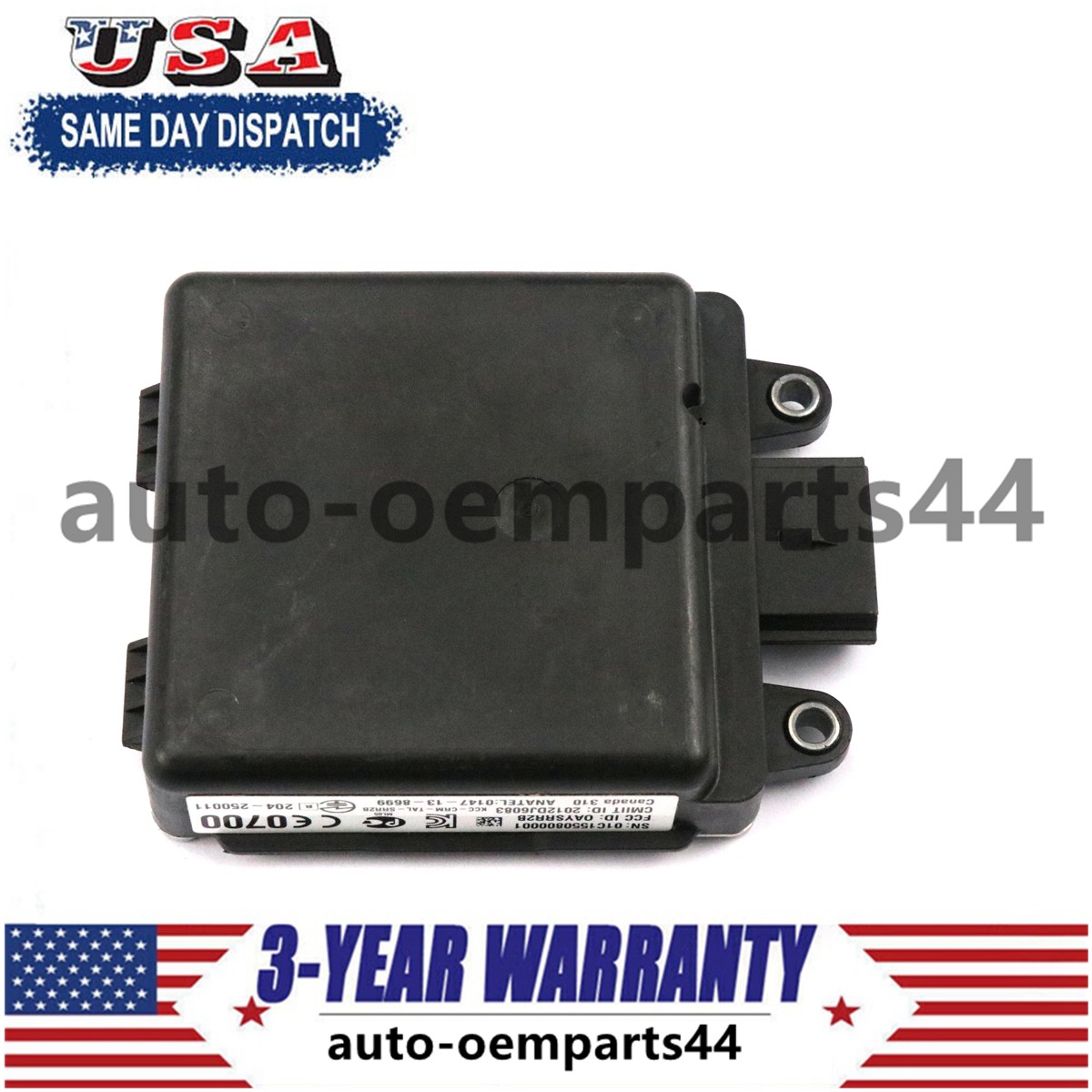 2014-2015 JEEP GRAND CHEROKEE REAR LEFT BLIND SPOT RADAR SENSOR OEM 68137930AG
