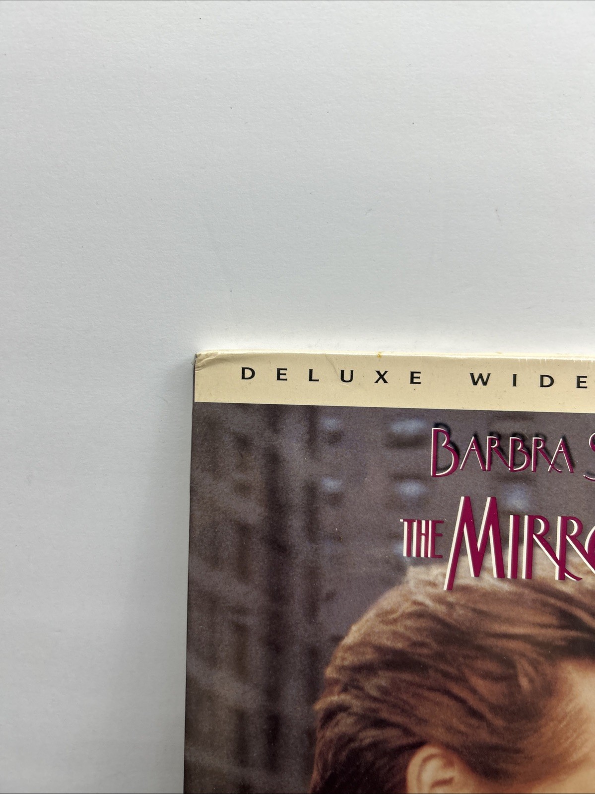 SEALED THE MIRROR HAS TWO FACES 2-Laserdisc LD WIDESCREEN FORMAT STREISAND