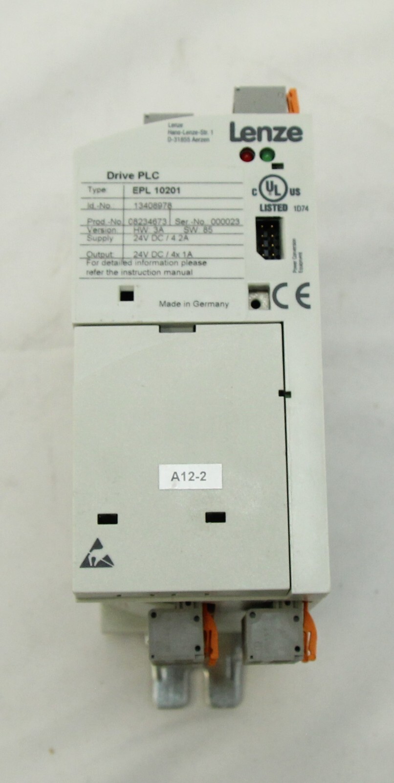 Lenze Drive PLC Type: EPL 10201