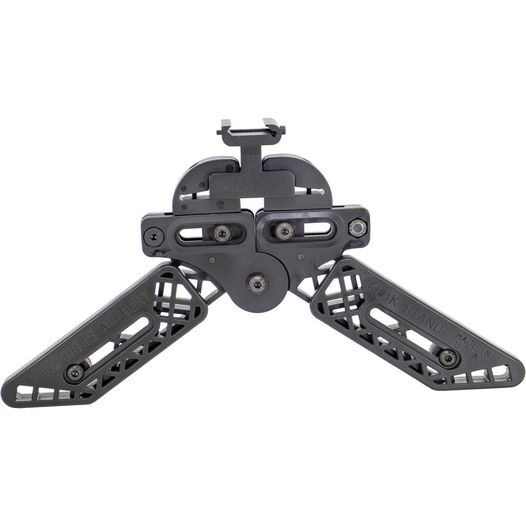 Pine Ridge Kwik Stand Rail Mount Combo - Black Archery Stand