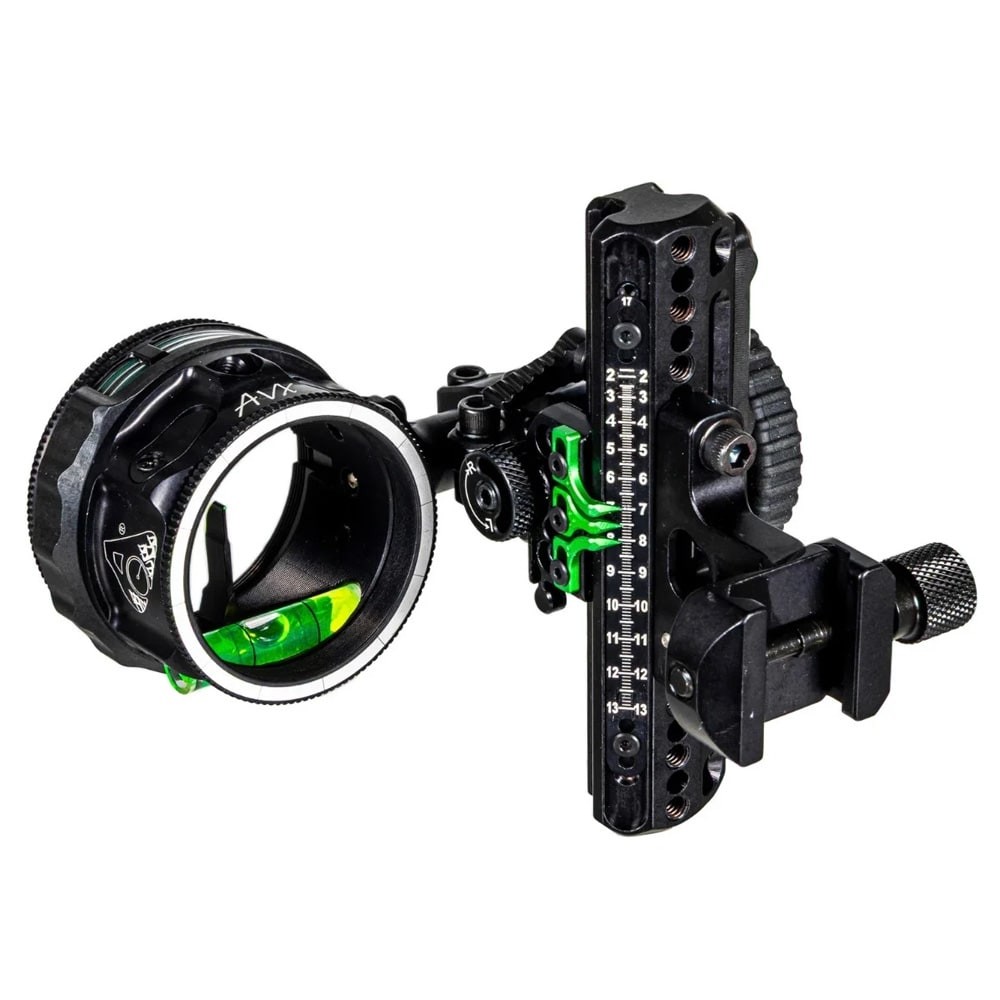 Driver Plus Slider Sight with AVX-41 Scope Single Pin Green Fiber ADVP-P110-4GA