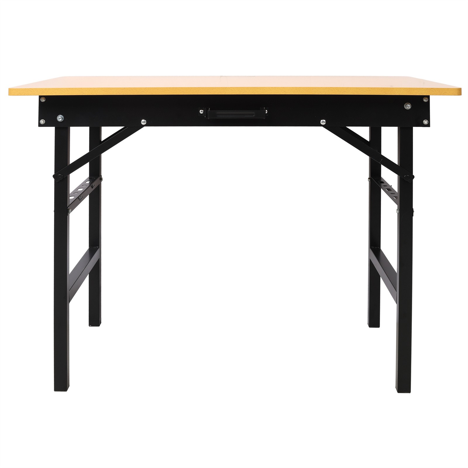 Foldable Work Table with Measuring Tape and Angle Finder Portable Tool Workbench