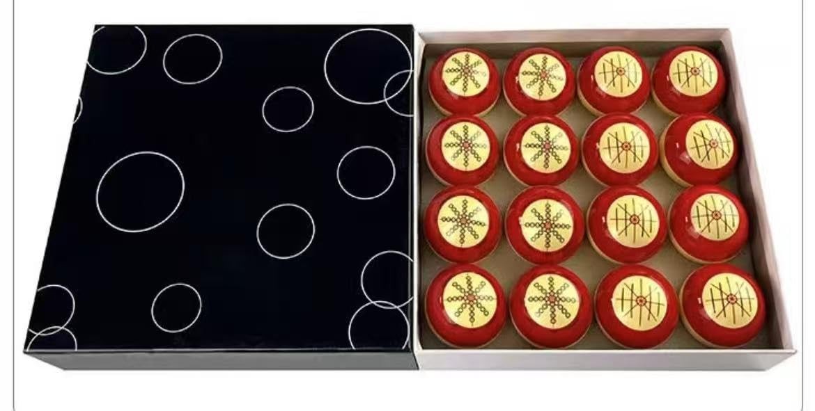 2-1/4" Practice Billiard Balls Ball with Cue Ball Case (Red Case)