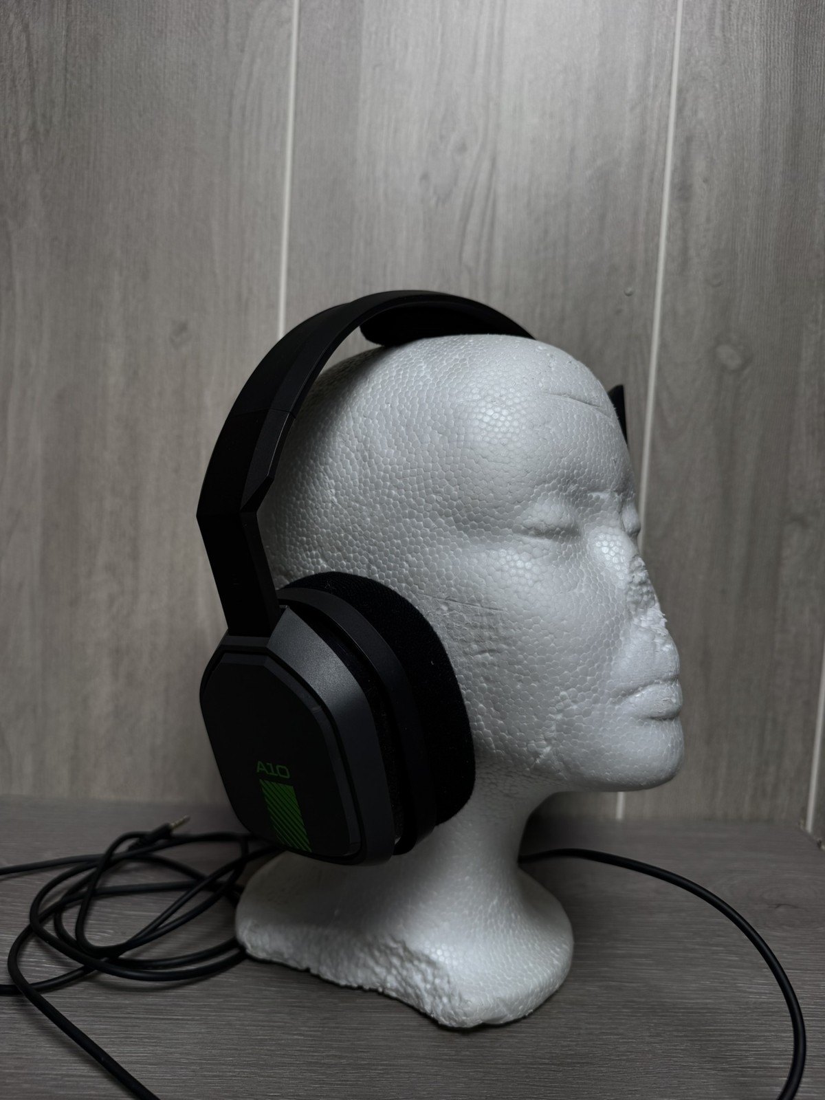 Astro A10 Gaming Headset Black Green Wired Over-Ear Mic for Xbox PlayStation PC