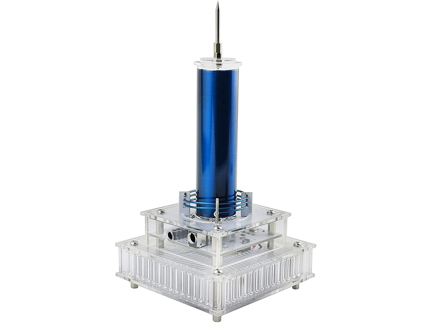 Big Tesla Coil with Acrylic Base Shell