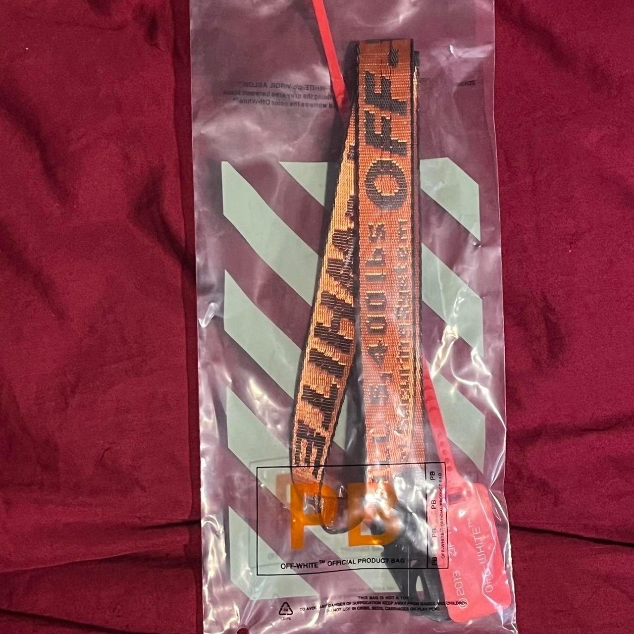 Orange | Off-White | Around the Neck Lanyard