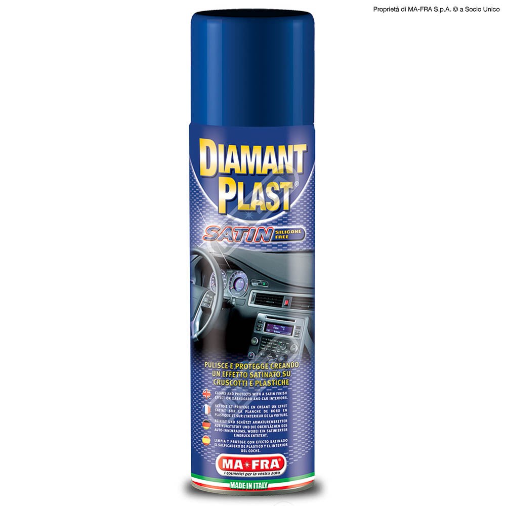 Mafra Diamant Plast Satin Finish 500ml | Interior & Exterior Plastic Dressing