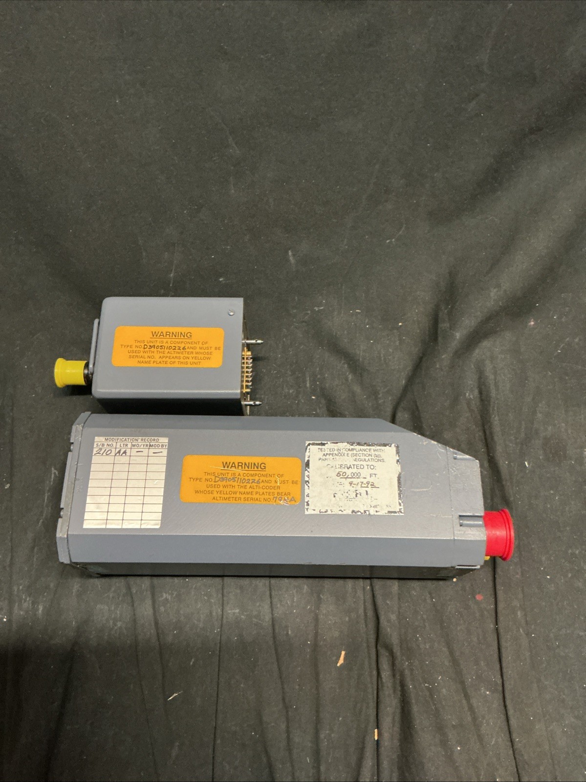 Altimeter /Alti-Coder; MPN D39051-10-226; S/N 794A; OVERHAULED