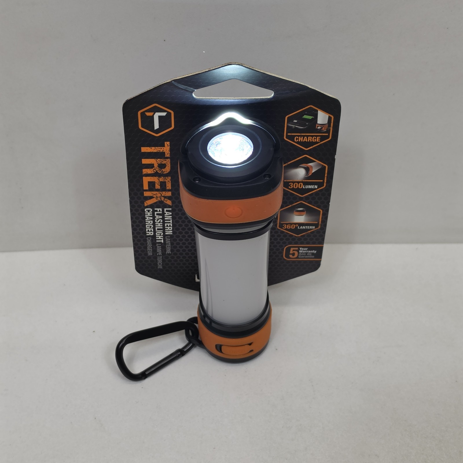 ToughTested TREK Lantern/Flashlight/Charger (TT-PBLL4)