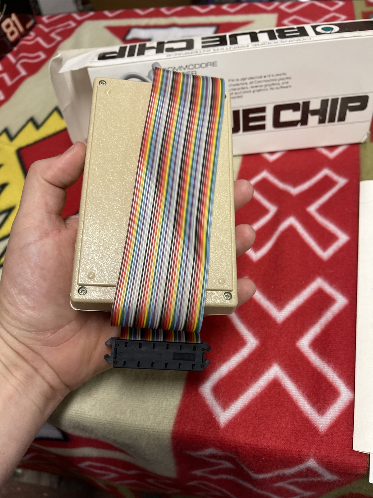 NOS NEW BLUE CHIP 120/10 COMMODORE PRINTER INTERFACE C64 VIC20 SX100 264 364