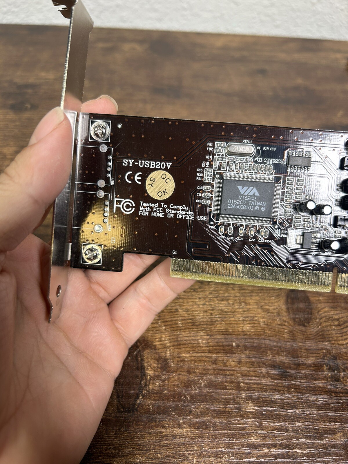 Soyo SY-USB20V USB 2.0 PCI Card
