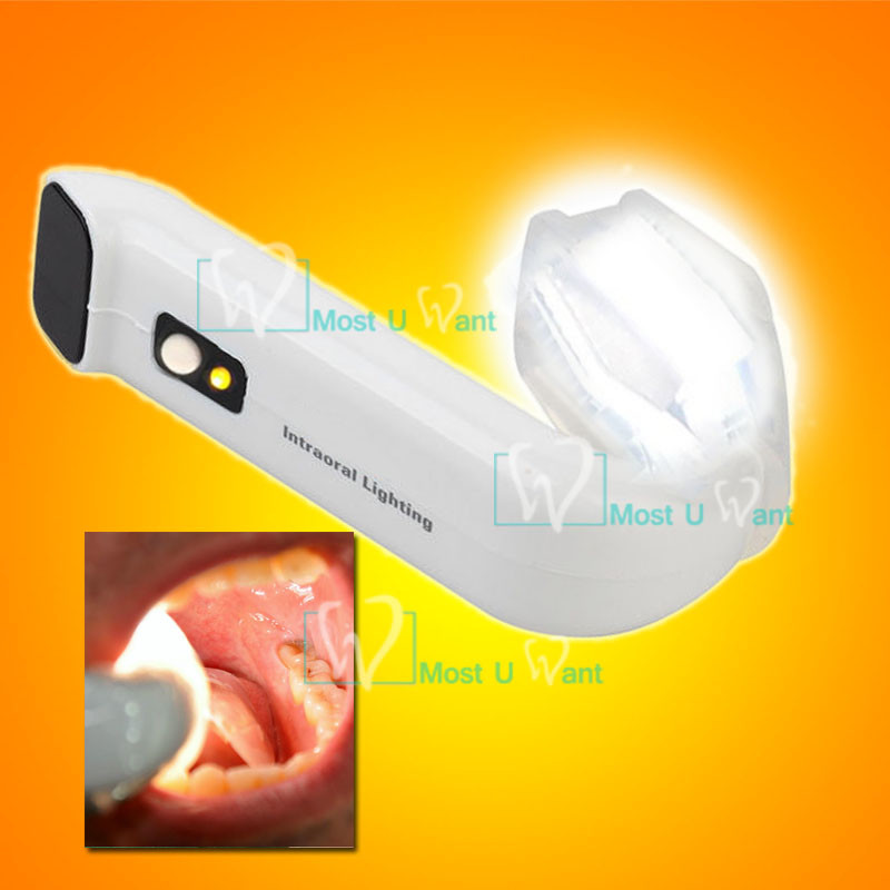 Dental Wireless Chargeable Intro Oral LED Lamp Bite Lamp Suction US Stock Light