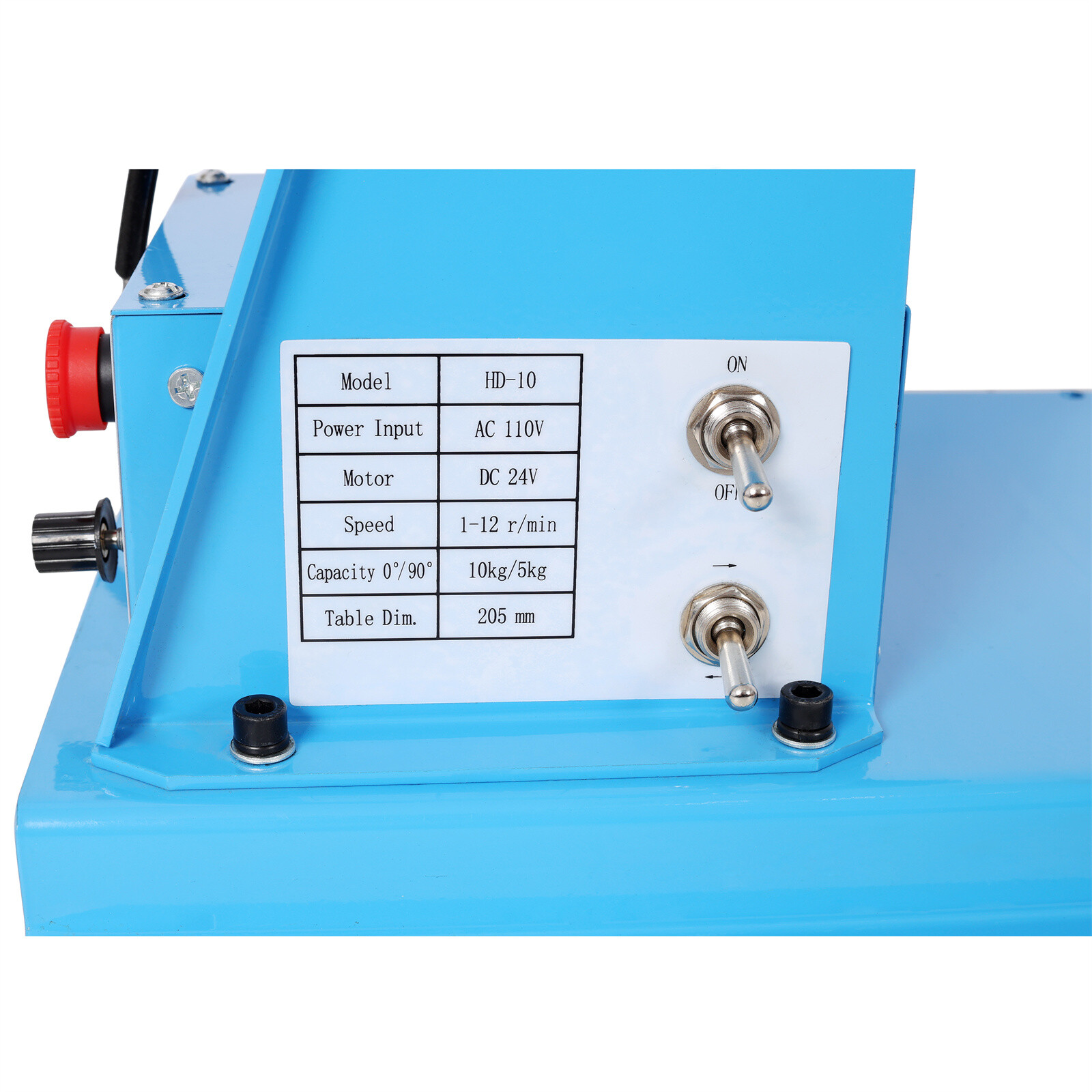22LBS Rotary Welding Positioner 0-90° Welding Positioning Turntable Table