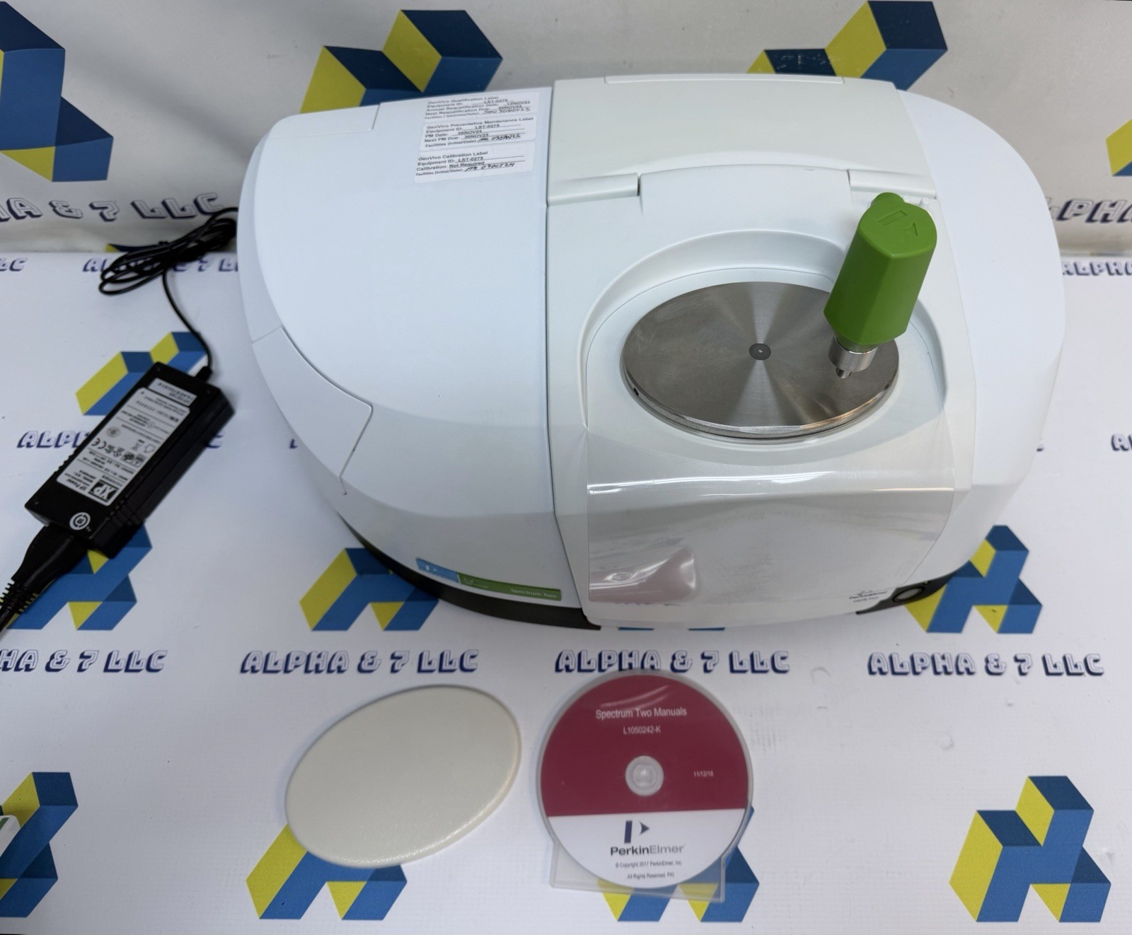 Perkin Elmer Spectrum Two FTIR Spectrometer UATR Two