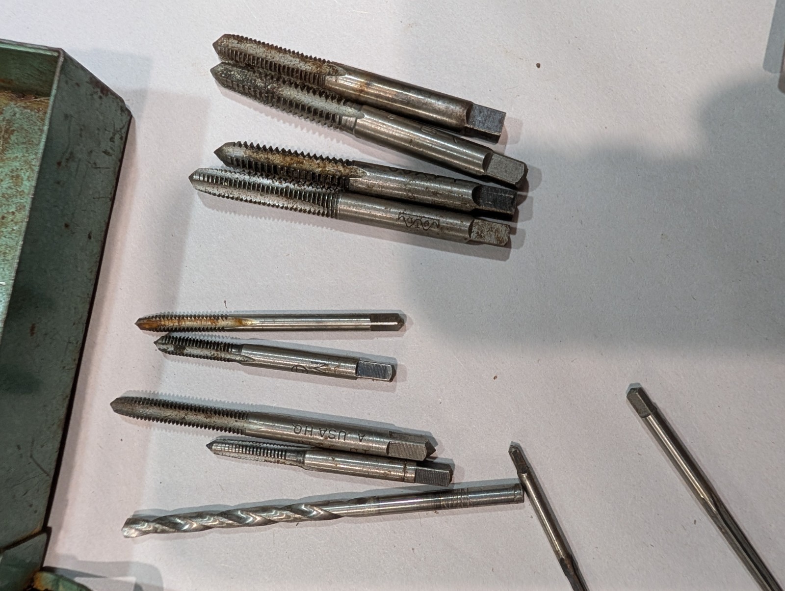 Greenfield OK Jr.Tap & Die Set SAE