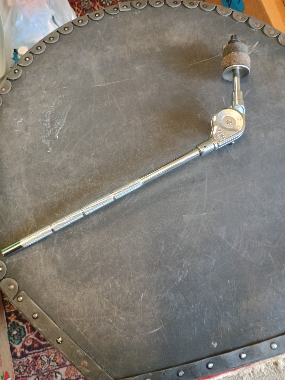 VINTAGE 1984 TAMA 12" CYMBAL HOLDER ROD BOOM STAND ARM-STAGEMASTER-NICE!