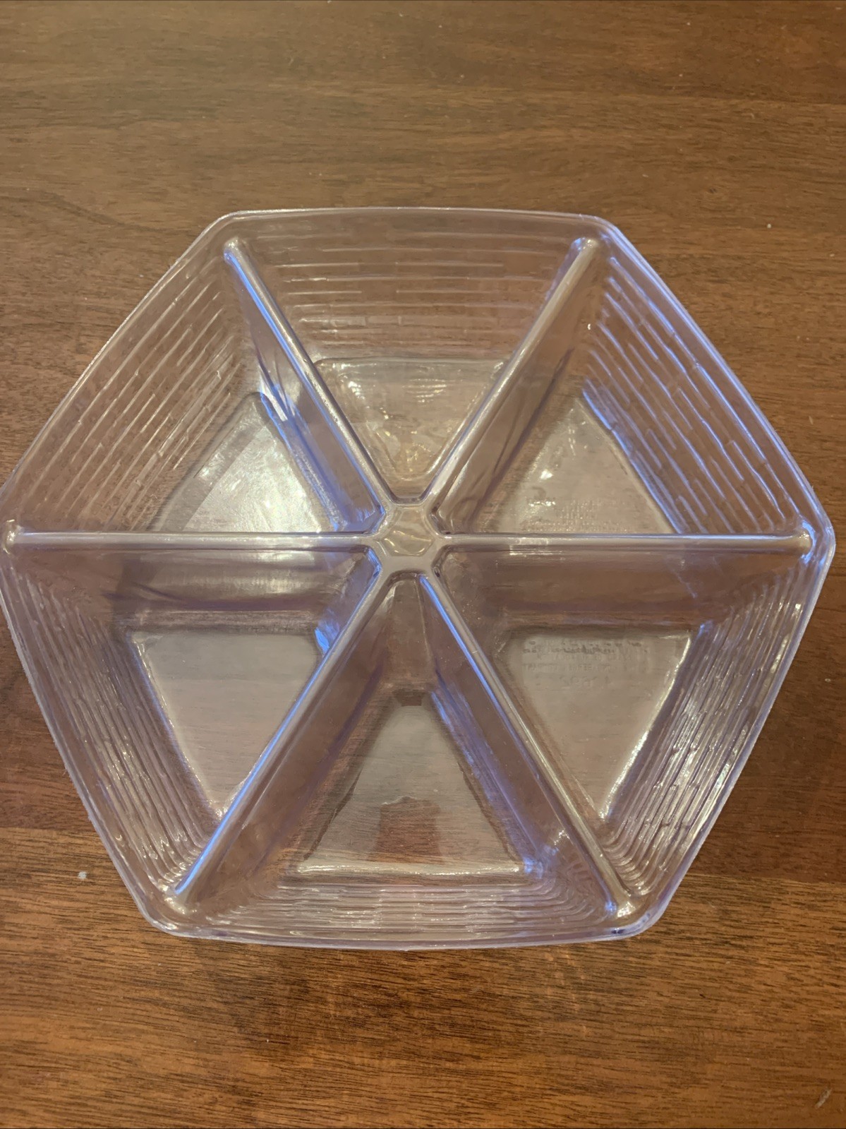 Longaberger Divided Plastic Protector #42692~ 11.75” X 3.75”~ OCTAGON