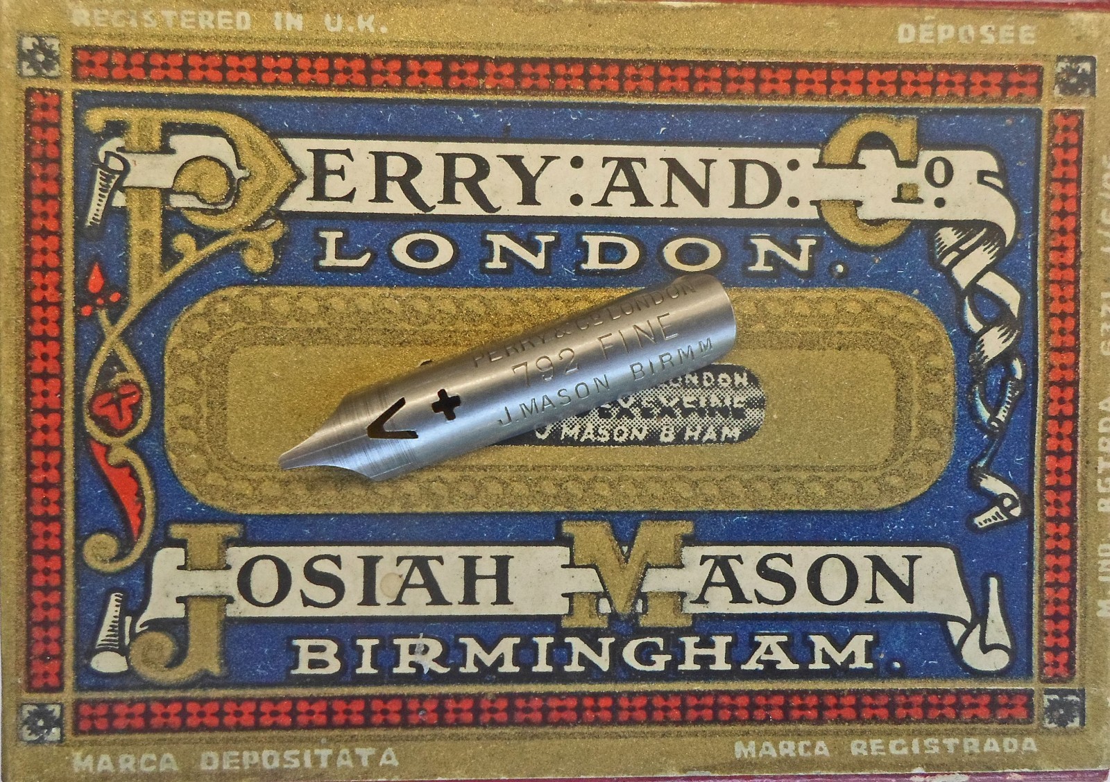 12 vintage Perry and Co no. 792 pens
