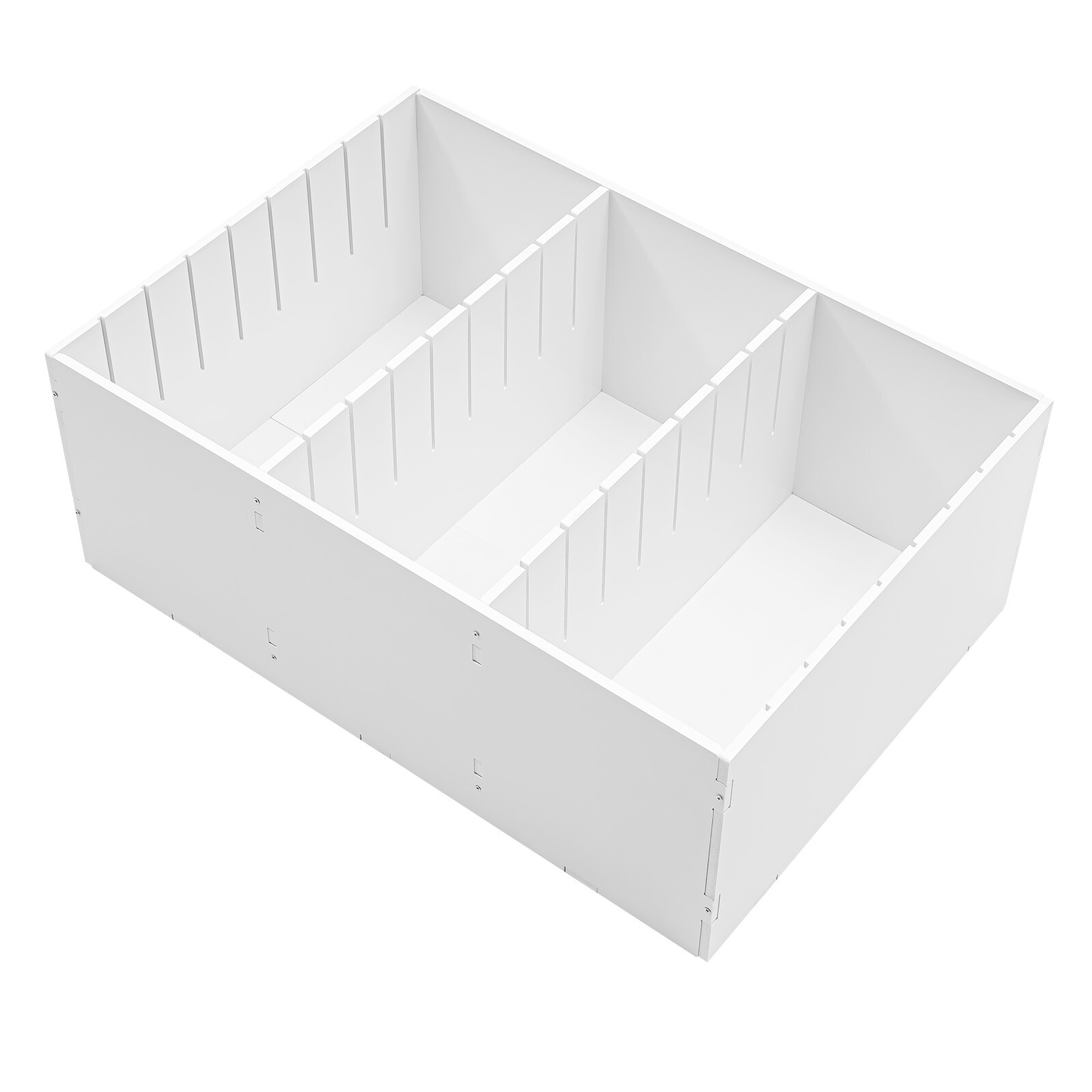 27 Slots Classroom Keepers Literature Storage Rack PVC File Holder Mailbox White