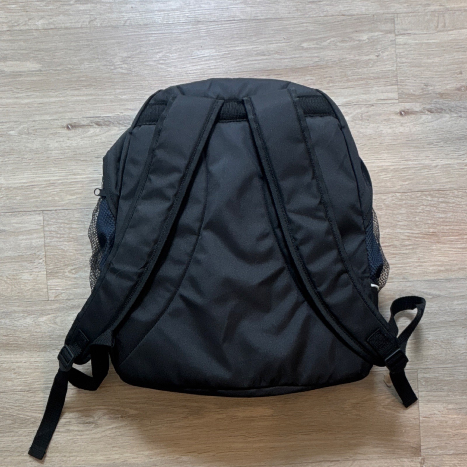Flight Safety International Hiking Backpack Black Navy Adjustable Straps