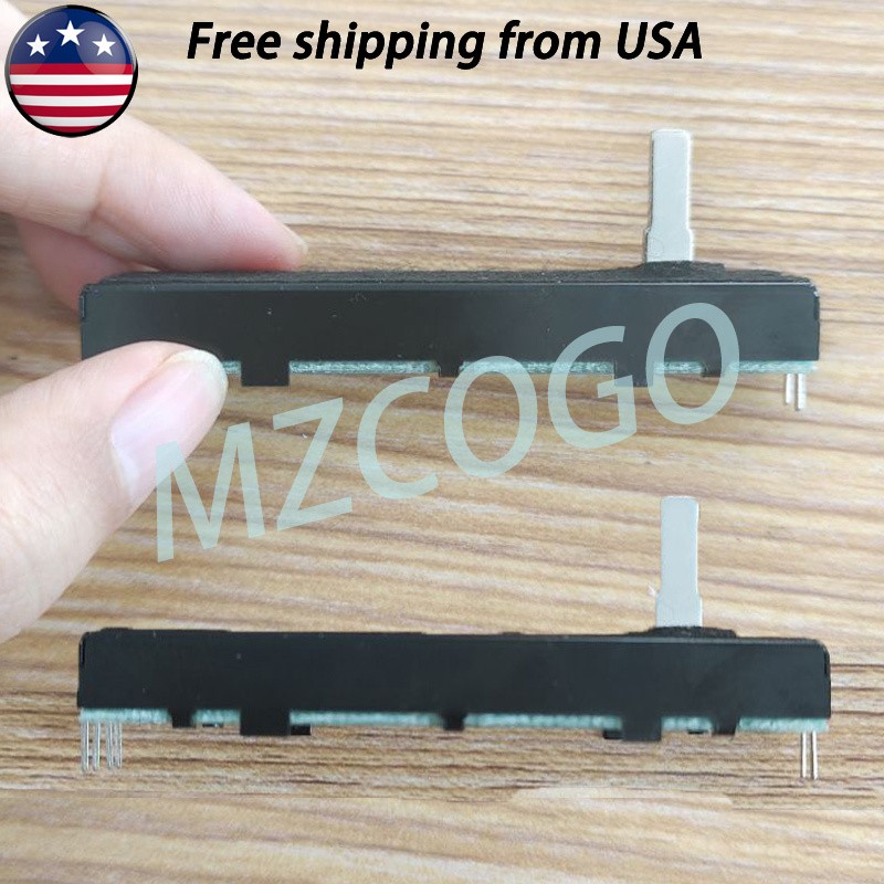 2*For Numark NS6 NS7II NS7III NV NVII 4TRAK VRS50304524 Mixer Channel Fader Line