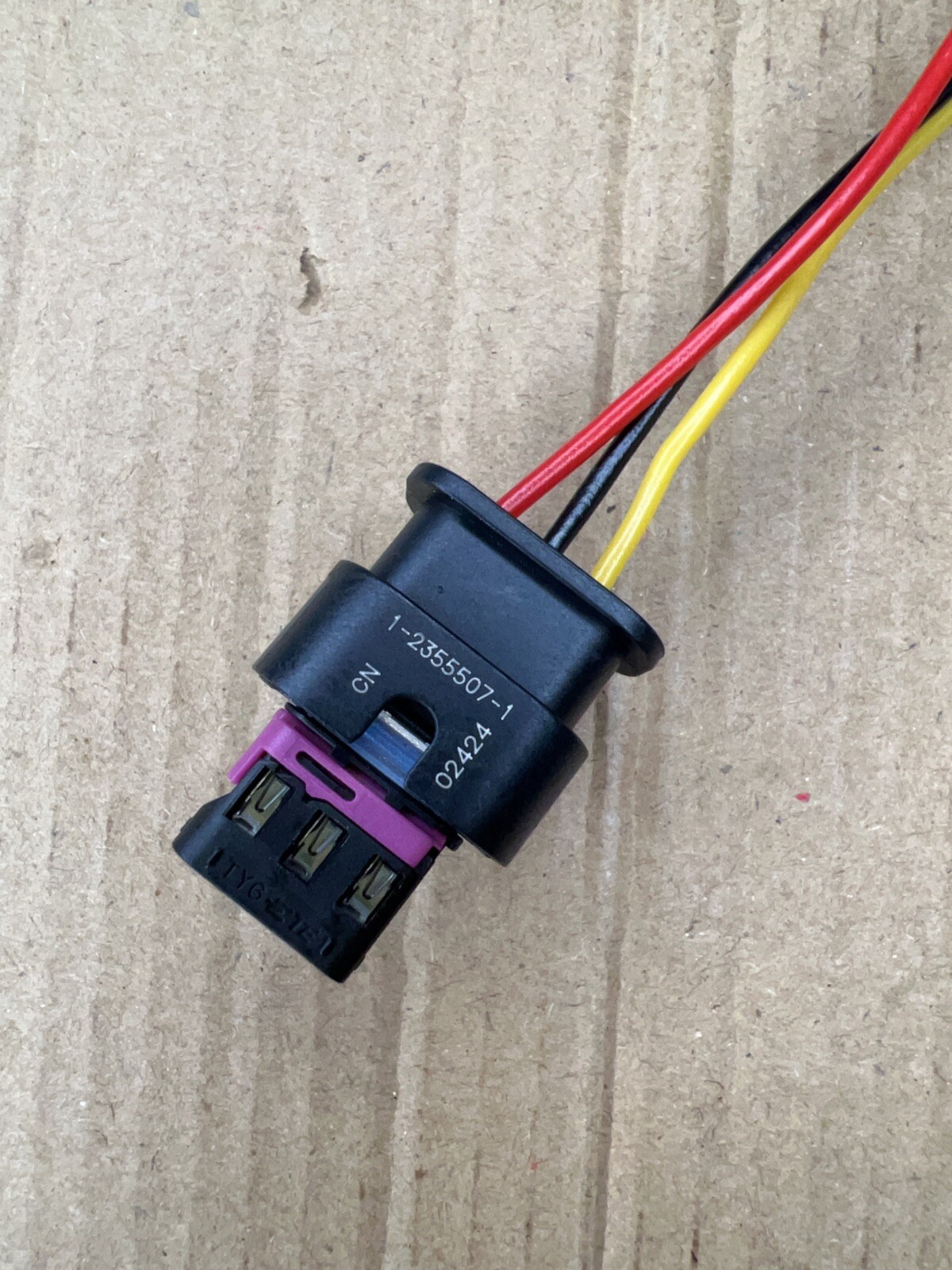 New 3Pin Original 1-2355507-1 Parking Sensor Wiring Loom Harness Connector