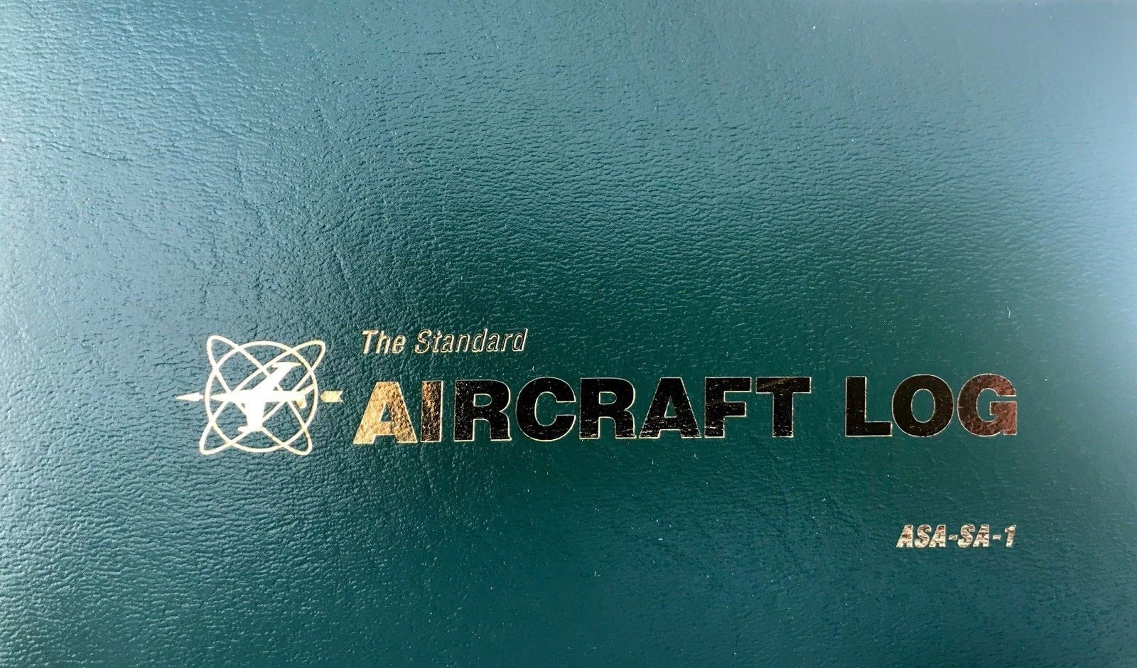 ASA AIRCRAFT LOGBOOK in GREEN SOFTCOVER p/n ASA-SA-1