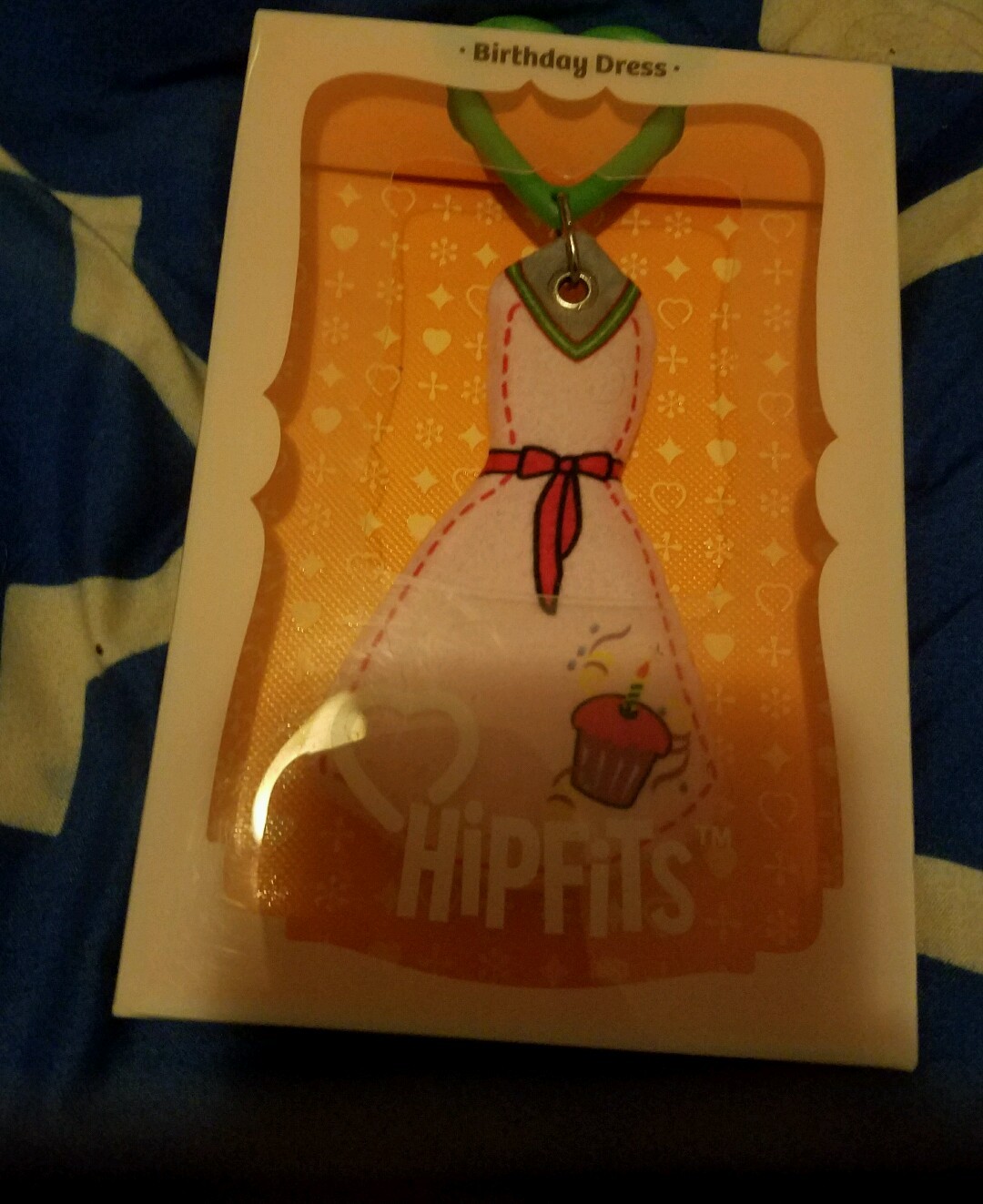 Hipfits Birthday Dress Backpack Hanger NIB