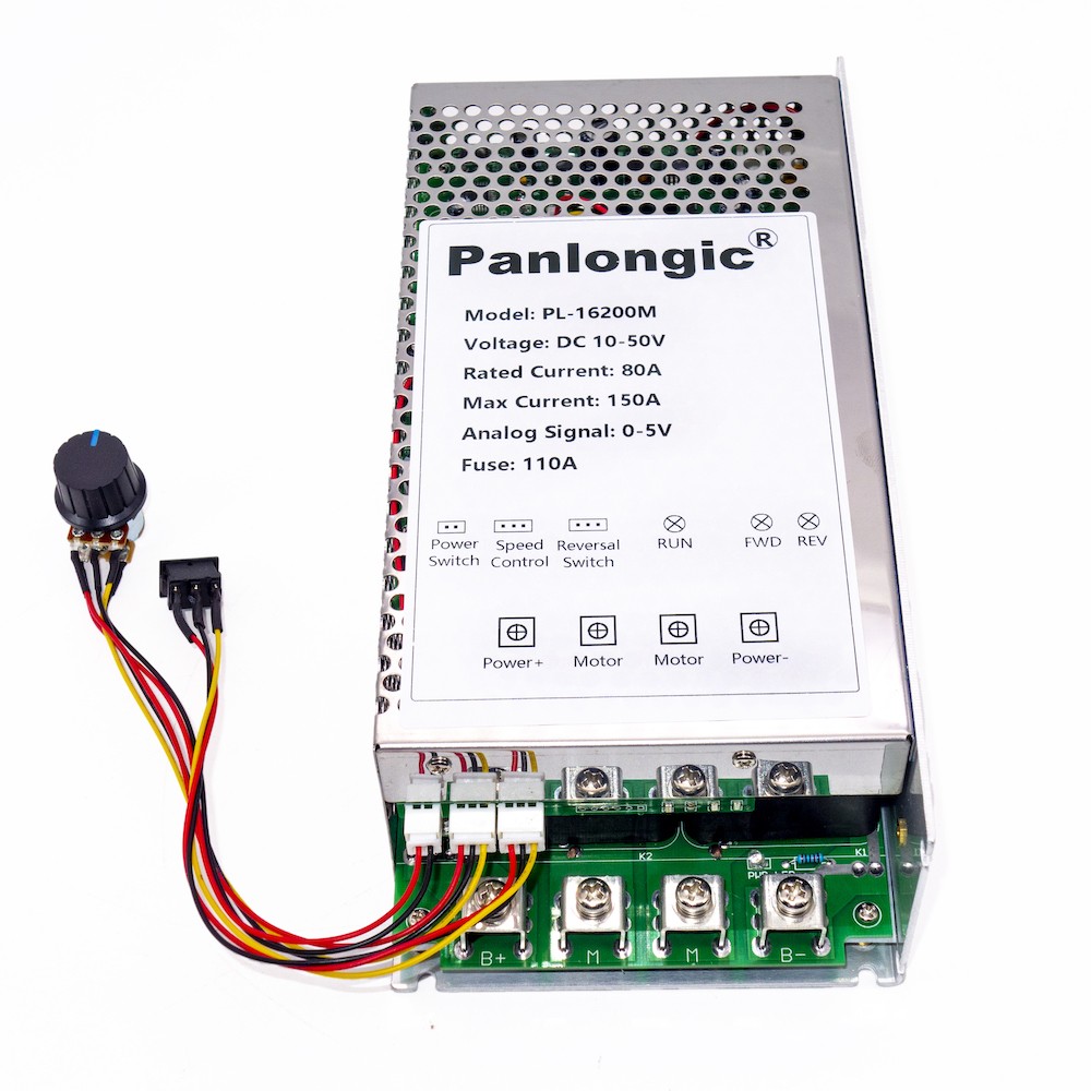 150A Reversible DC Motor Speed Controller PWM Control Soft Start 7500W 10-50V DC