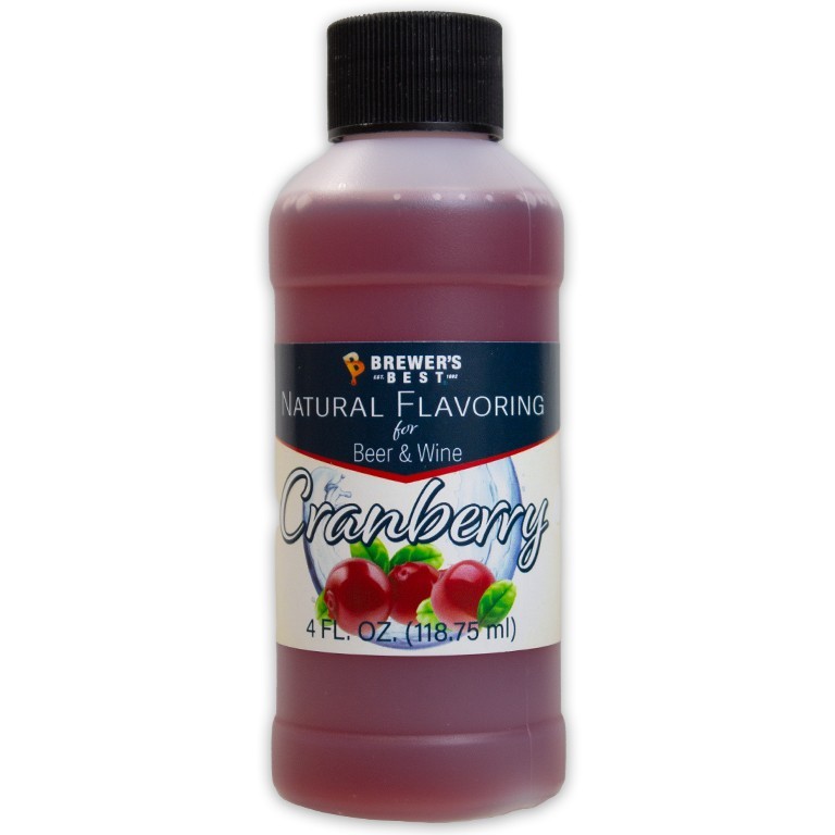 Brewer's Best Natural Cranberry Flavoring, 4oz