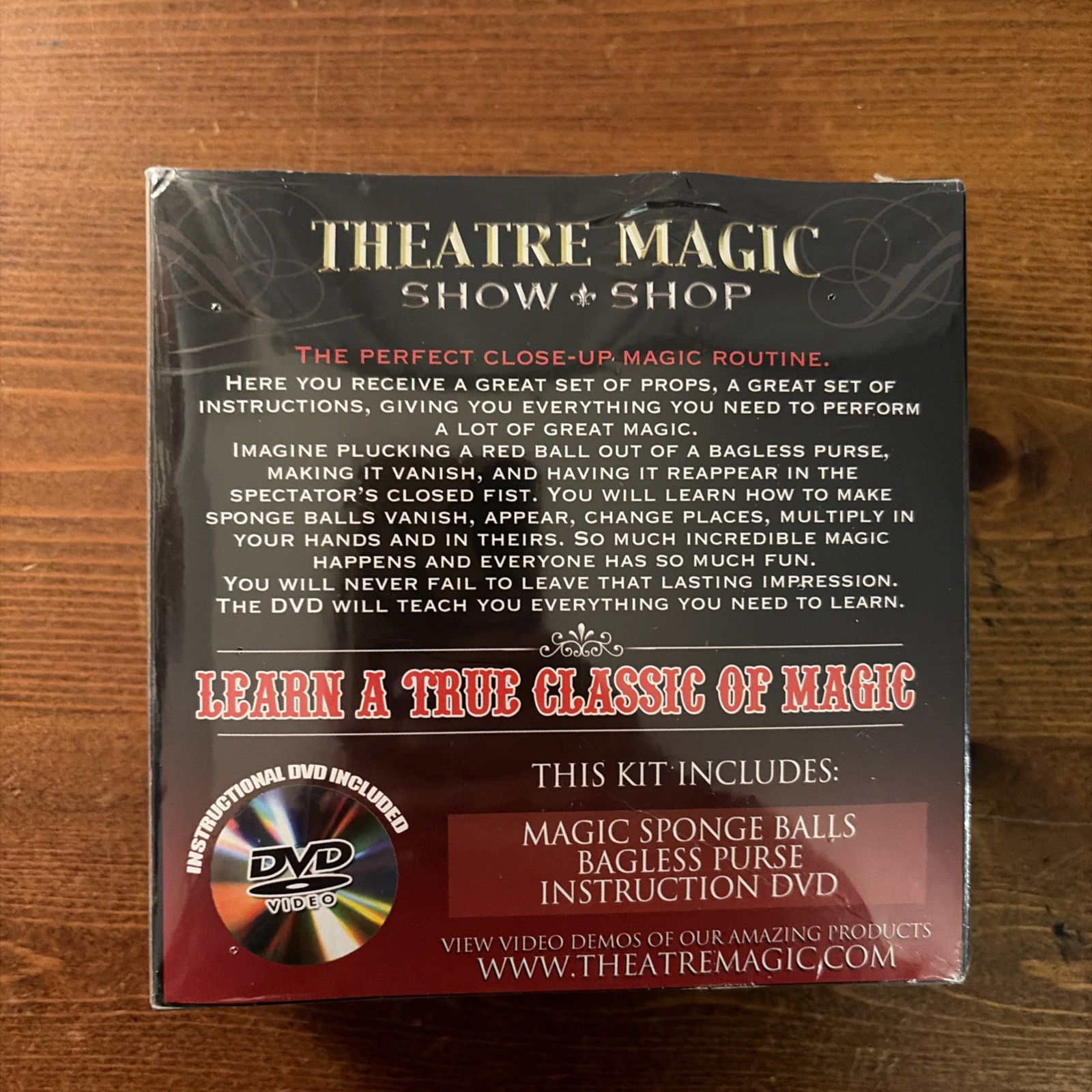 ⭐️ Theatre Magic Presents Sponge Ball Magic - Classic Close Up Magic With DVD