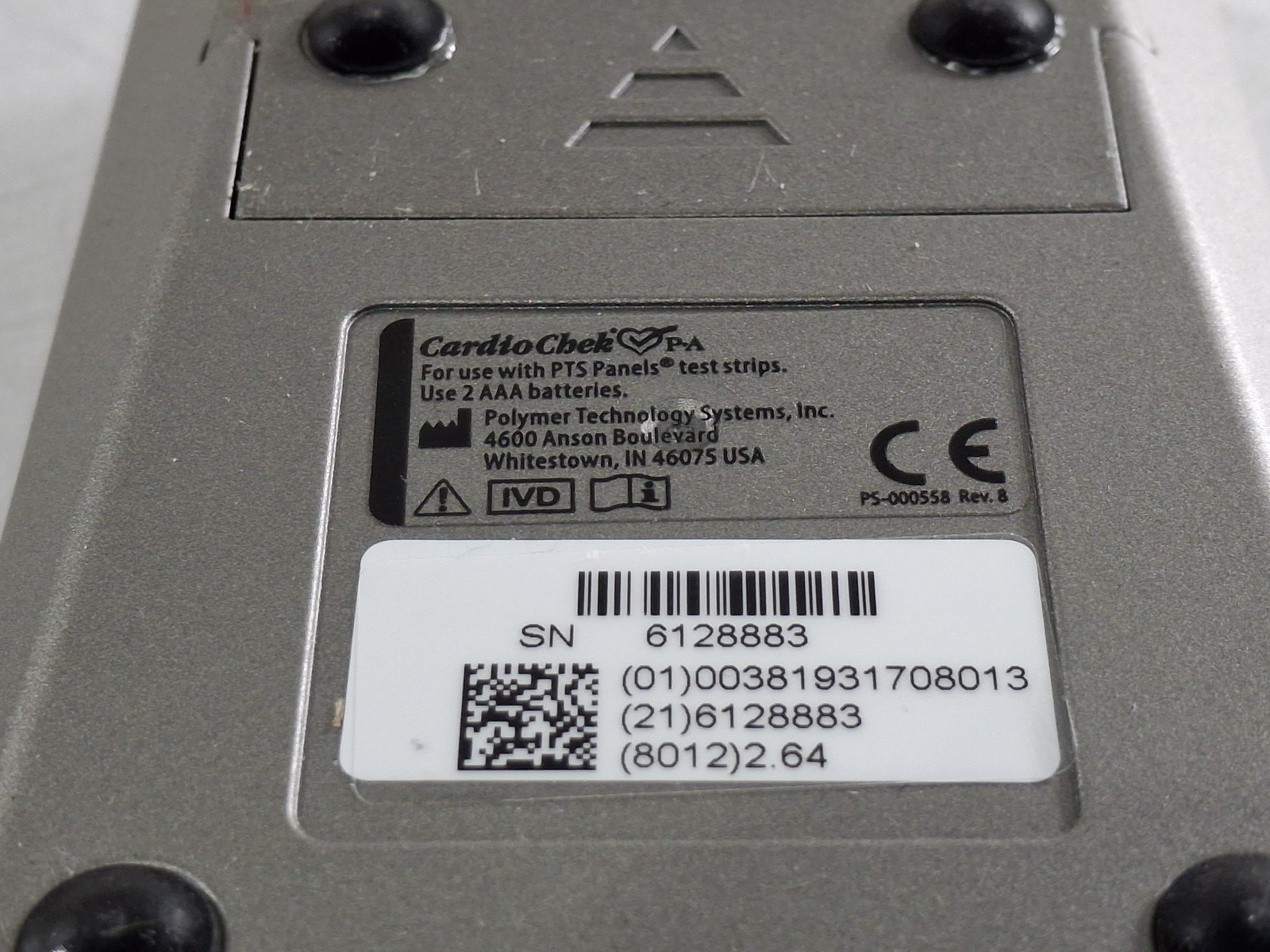 Polymer Technology Systems, Inc. CardioChek PA Analyzer