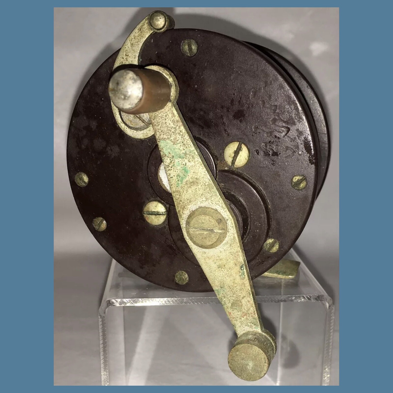 Vintage CHELSEA Ocean City Mfg - Philadelphia PA Fishing Reel - 250 Yards