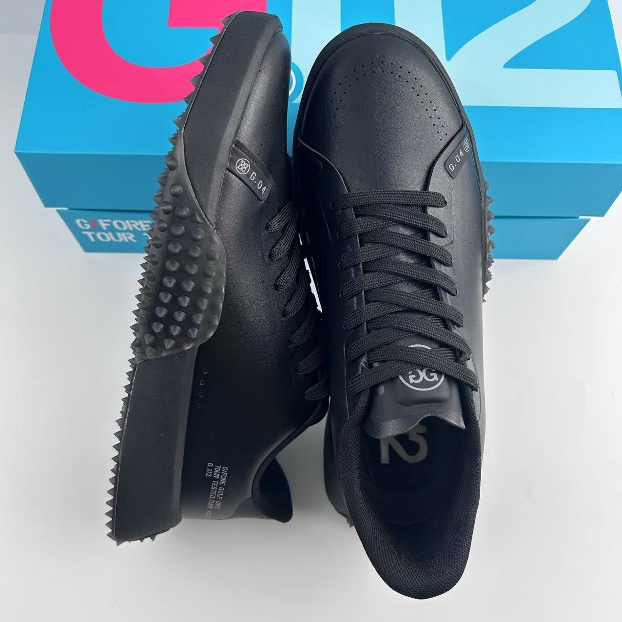 New with box G/FORE G.112 Men's Golf Sneakers Golf Shoes Black US 10-12