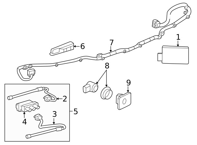 Genuine GM Harness 84887667
