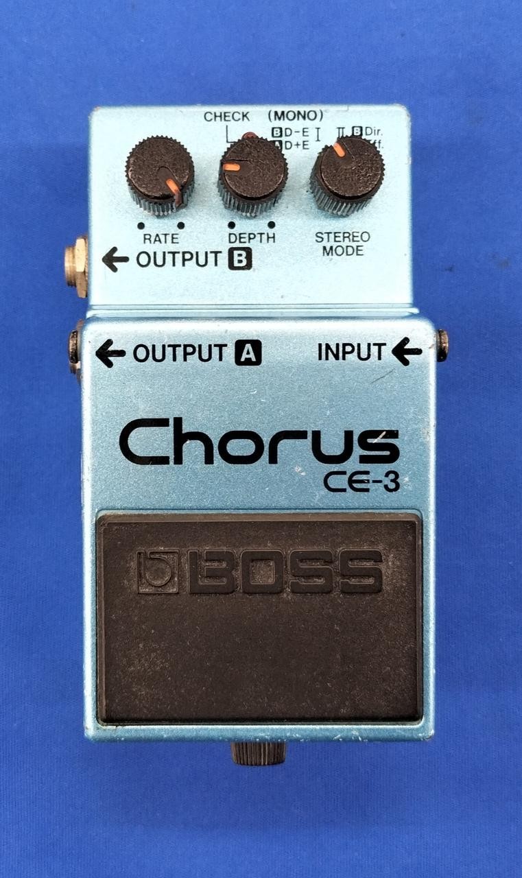 Boss CE3 Guitar Pedal Effects Time Tested Used Condition Authentic Pro