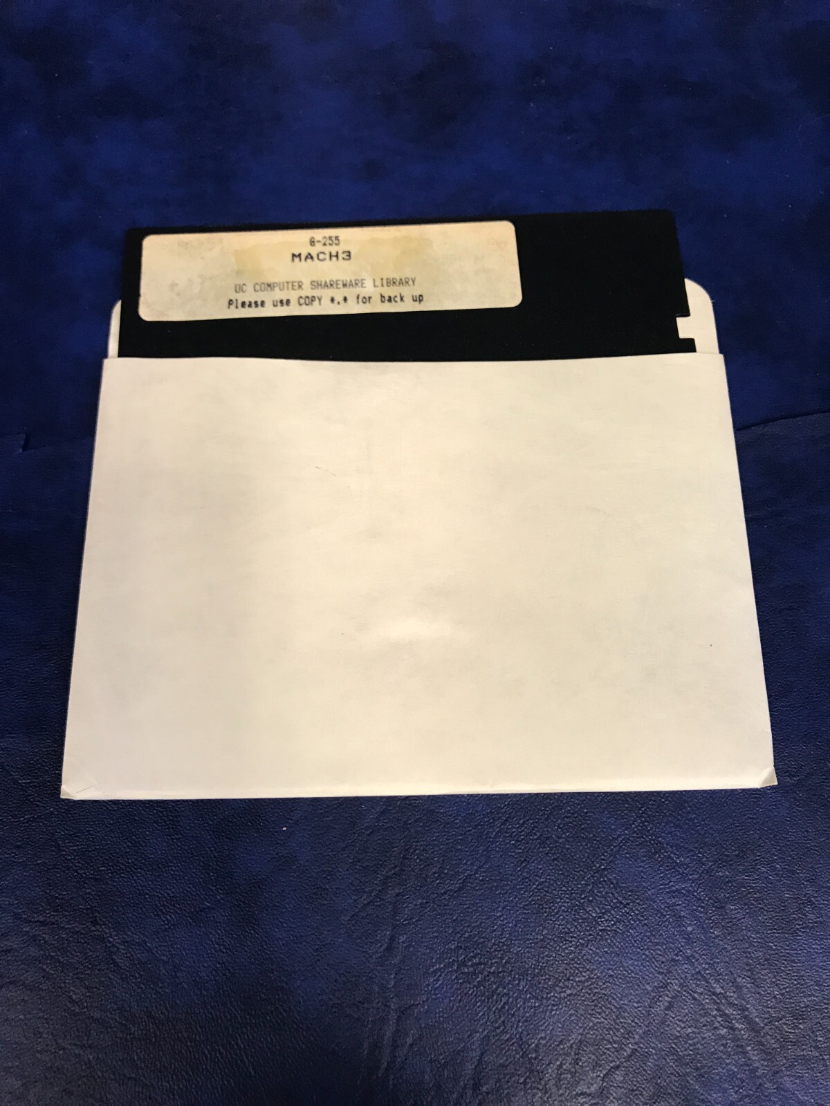 Vintage Software MACH 3 on 5.25" Disk