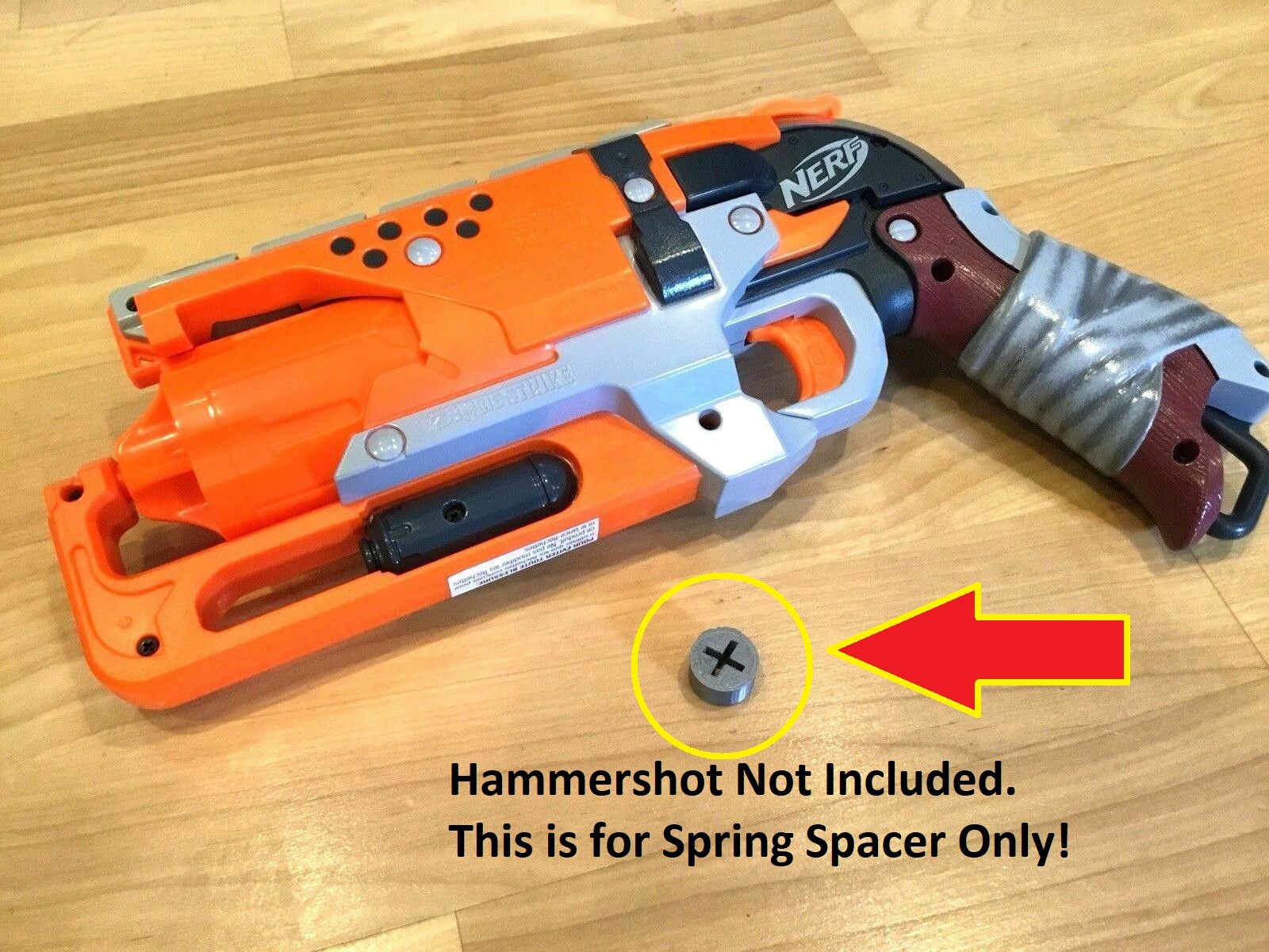 SSWI Spring Spacer For Hammershot /Sweet revenge 20% More Power Hammer Shot