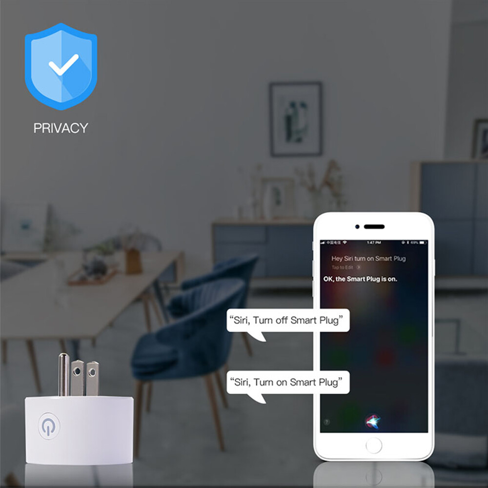 Smart Plug WiFi Outlet Socket Remote Control & Timer HomeKit Alexa Google Home u