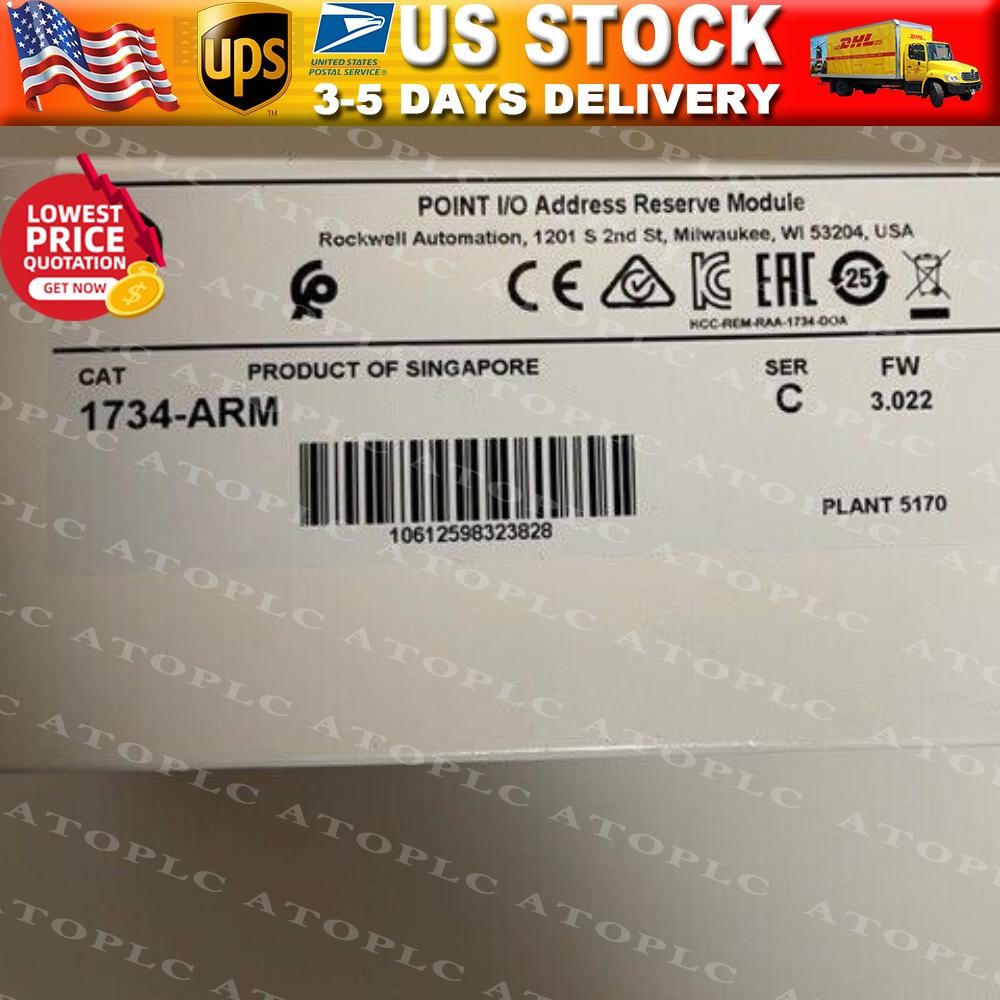 NEW 1734-ARM AB POINT I/O Address Reserve Module 1734-ARM US Free Tax