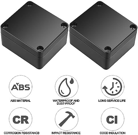 Project Box, 4 Pcs Electrical Junction Box, IP65 Waterproof Electrical Project C