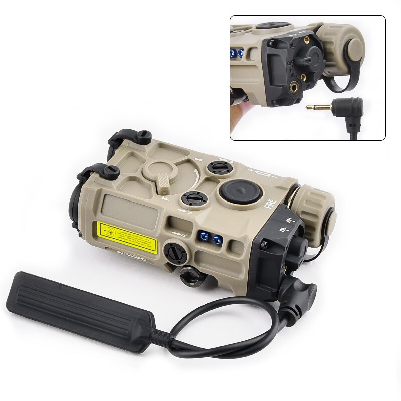 WADSN Tactical OGL On gun Laser Red Green Dot Aiming Flashlight White Strobe