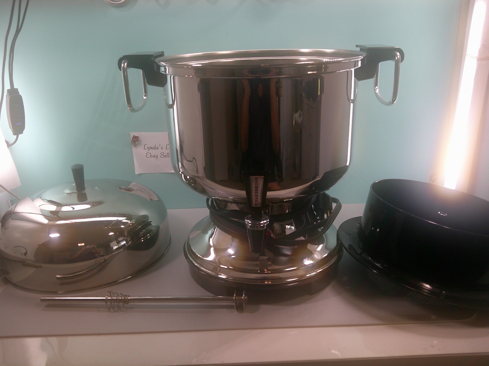 Farberware Stainless Steel Coffee Urn Automatic Percolator L1360 12-36 Cup NICE