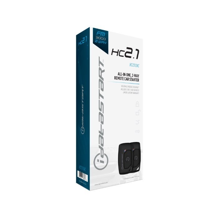 iDataStart HC2312AC Two-Way 1-Button Universal Remote Start Kit