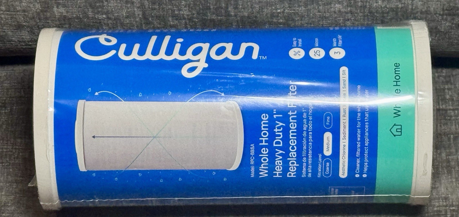 Culligan Universal Heavy-Duty Radial Flow Carbon Replacement Cartridge Filter