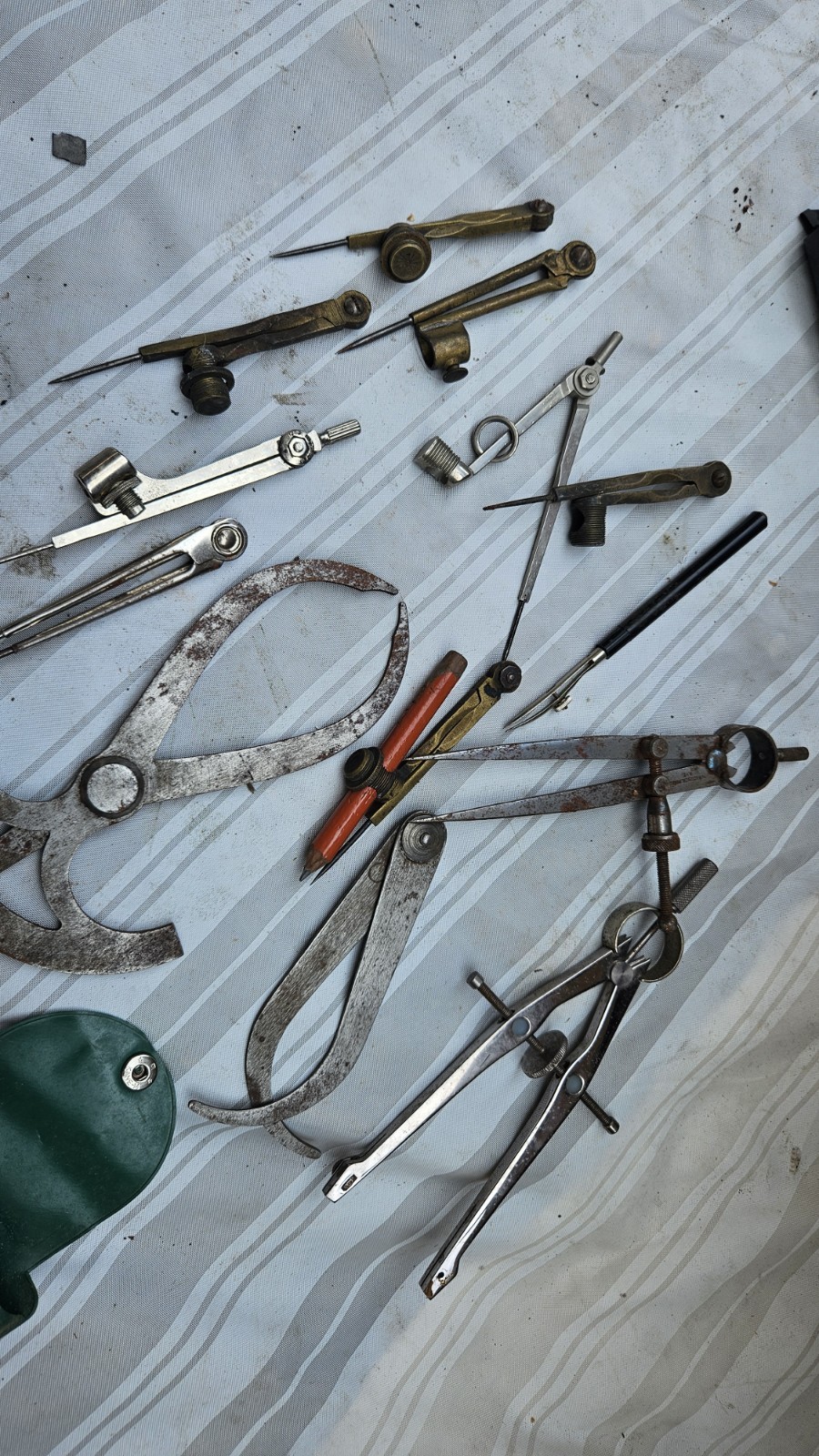 ANTIQUE/VINTAGE ENGINEERS DRAWING TOOLS.