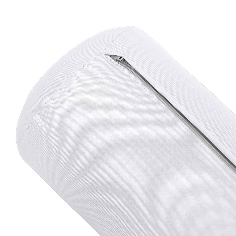 SLIPCOVER ONLY S4 Outdoor Bolster Backrest Pillow Cover Knife Edge Queen AD106