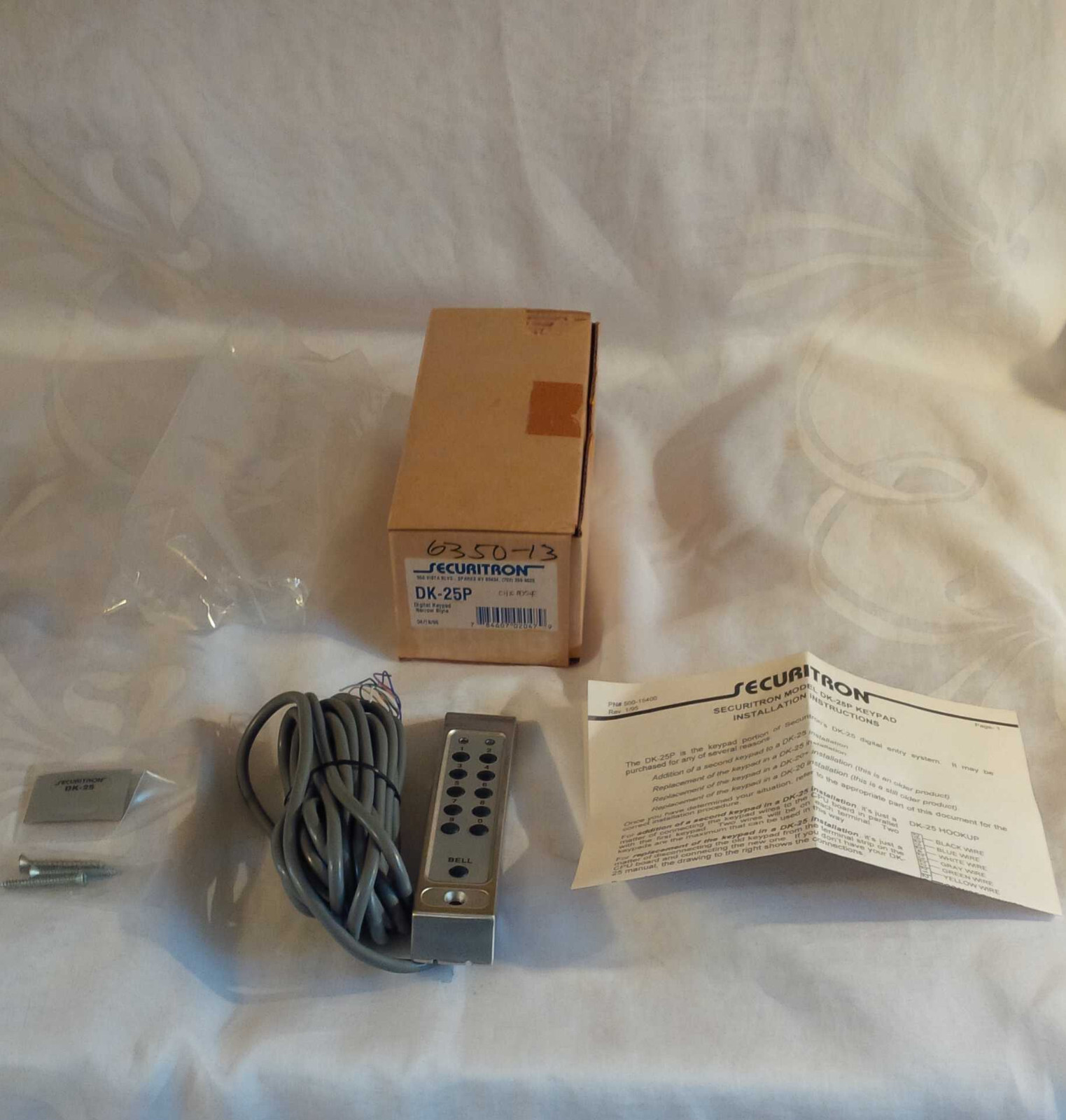 BRAND NEW Securitron DK-25P Digital Keypad NARROW STYLE NIB