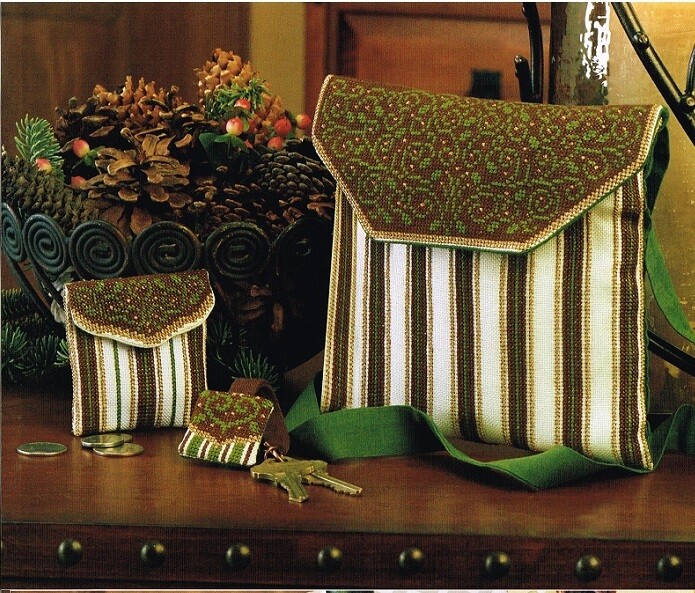 PURSE ELEGANT ACCESSORIES  CROSS STITCH PATTERN  ONLY   -   #951